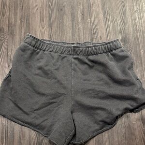 Aerie Women’s Black Casual Knit Shorts Large